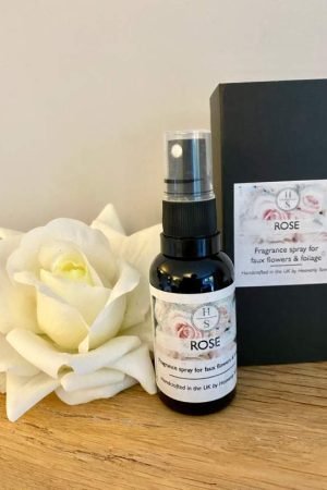 Rose fragrance spray for faux flowers & foliage