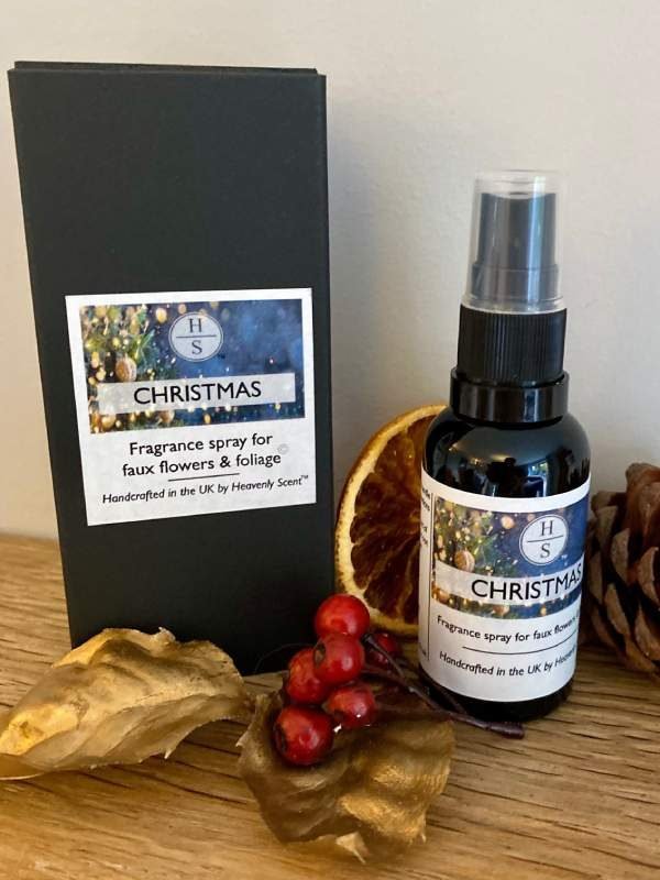 Christmas Fragrance Spray for faux flowers & foliage