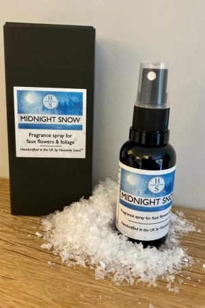 Midnight Snow fragrance spray for faux flowers & foliage